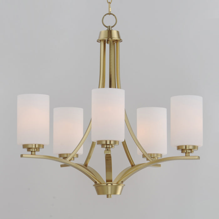 Maxim Deven 5-Light Chandelier Model: 20035SWSBR