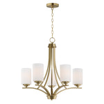 Maxim Deven 5-Light Chandelier Model: 20035SWSBR