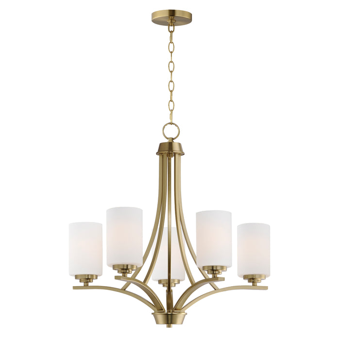 Maxim Deven 5-Light Chandelier Model: 20035SWSBR