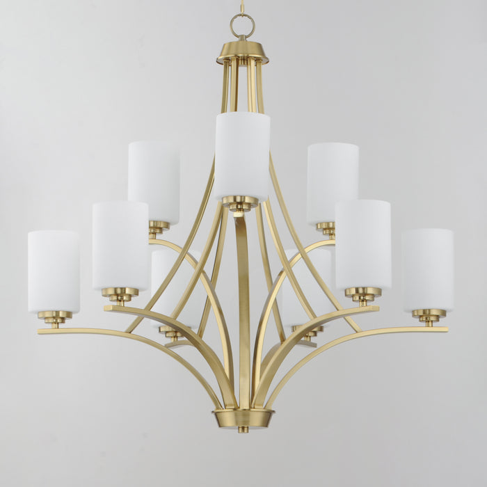 Maxim Deven 9-Light Chandelier Model: 20036SWSBR