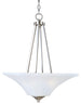 Maxim Aurora 2-Light Invert Bowl Pendant Model: 20093FTSN