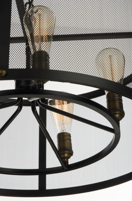 Maxim Palladium 5-Light Chandelier Model: 20115BKNAB