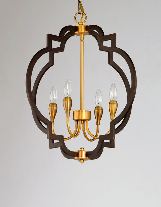 Maxim Crest 4-Light Chandelier Model: 20293OIAB