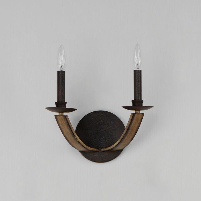 Maxim Basque 2-Light Wall Sconce Model: 20341DWAR