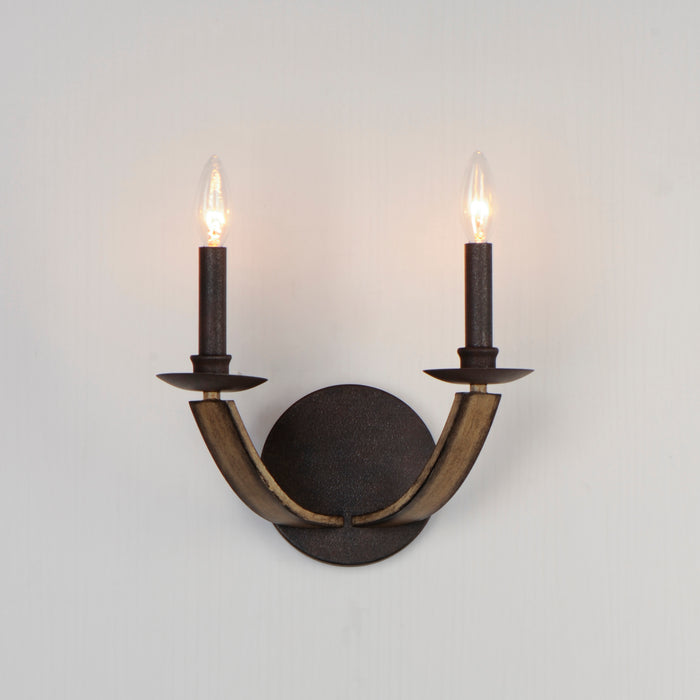 Maxim Basque 2-Light Wall Sconce Model: 20341DWAR