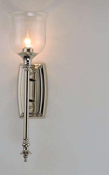 Maxim Centennial 1-Light Wall Sconce Model: 20479CLPN