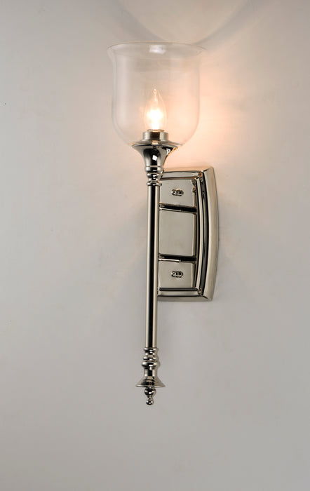 Maxim Centennial 1-Light Wall Sconce Model: 20479CLPN