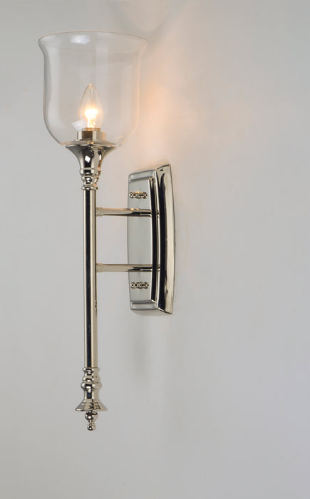 Maxim Centennial 1-Light Wall Sconce Model: 20479CLPN