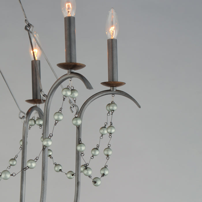 Maxim Formosa 6-Light Chandelier Model: 20486GN