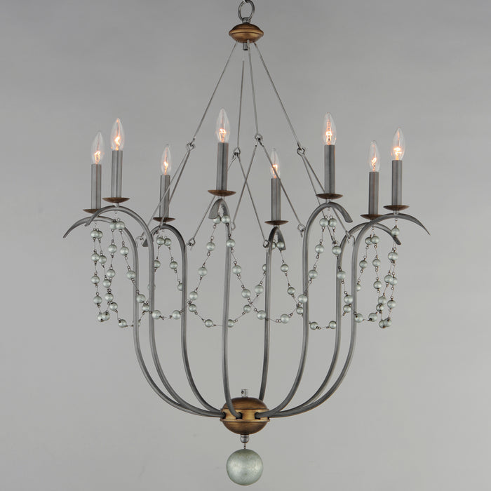 Maxim Formosa 8-Light Chandelier Model: 20488GN