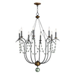 Maxim Formosa 8-Light Chandelier Model: 20488GN