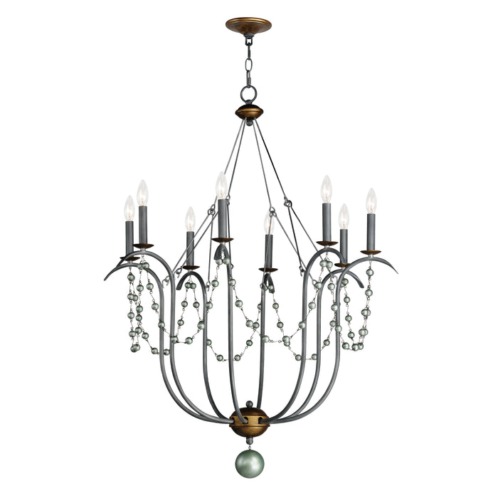 Maxim Formosa 8-Light Chandelier Model: 20488GN