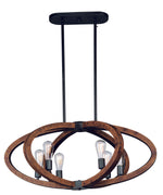 Maxim Bodega Bay 6-Light Pendant w/Bulb Model: 20915APAR/BUL