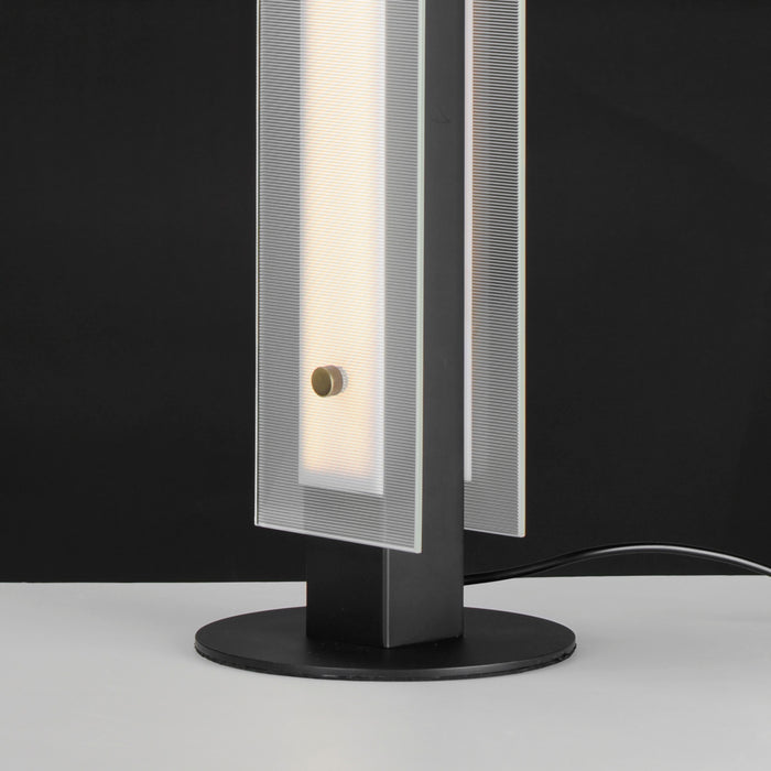 Maxim Spectre 20 Table Lamp Model: 21197CRBKNAB