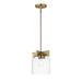 Maxim Scoop 1-Light Pendant/Flush Mount Model: 21230CLNAB