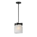 Maxim Scoop 1-Light Pendant/Flush Mount Model: 21230MRBK