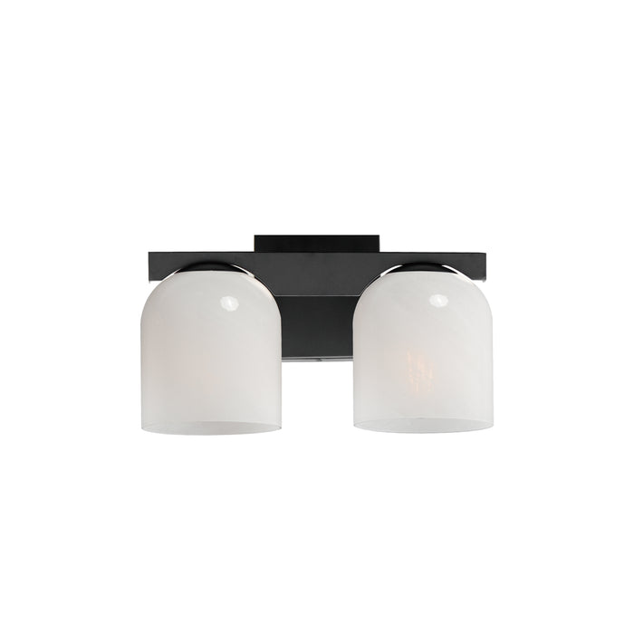 Maxim Scoop 2-Light Bath Vanity Model: 21232MRBK