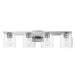 Maxim Scoop 4-Light Bath Vanity Model: 21234CLPC