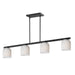 Maxim Scoop 4-Light Linear Pendant Model: 21236MRBK