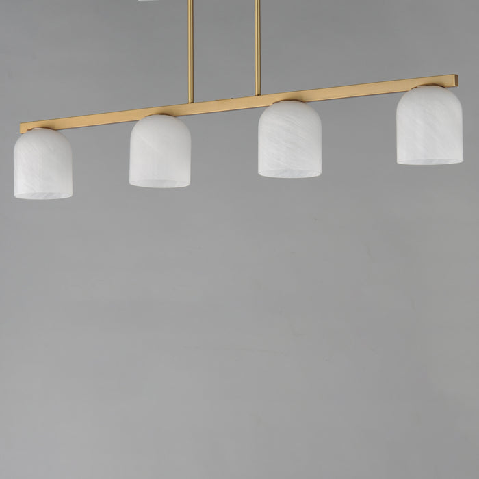 Maxim Scoop 4-Light Linear Pendant Model: 21236MRNAB