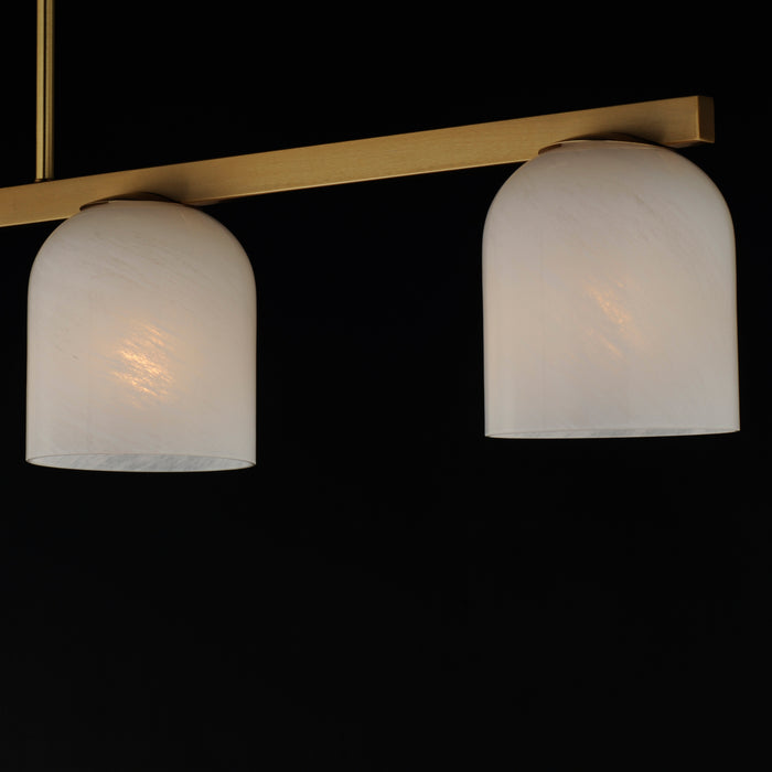 Maxim Scoop 4-Light Linear Pendant Model: 21236MRNAB