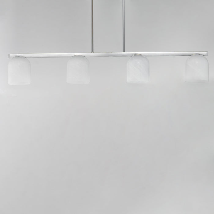 Maxim Scoop 4-Light Linear Pendant Model: 21236MRPC