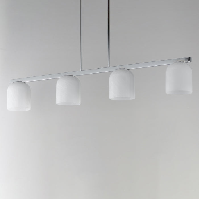 Maxim Scoop 4-Light Linear Pendant Model: 21236MRPC