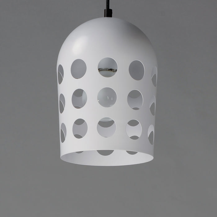 Maxim Dottie 1-Light Mini Pendant Model: 21242WTBK