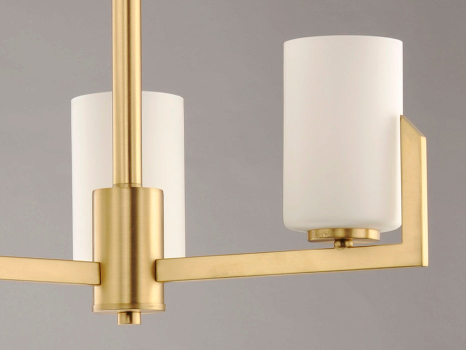 Maxim Dart 3-Light Chandelier Model: 21285SWSBR