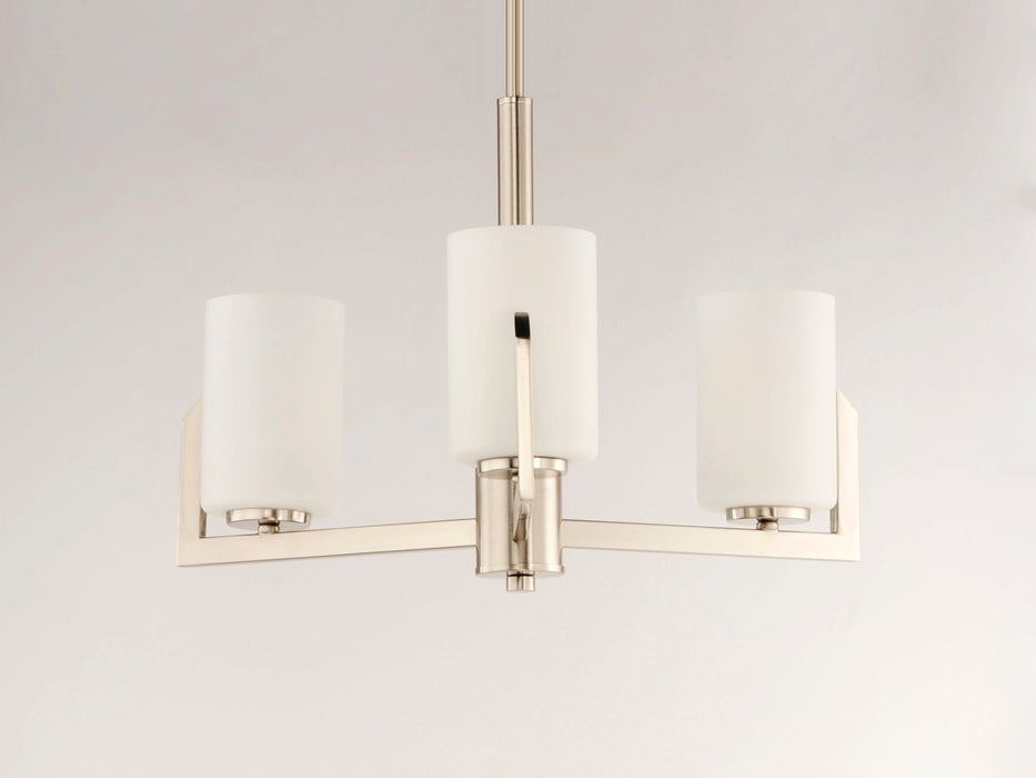 Maxim Dart 3-Light Chandelier Model: 21285SWSN