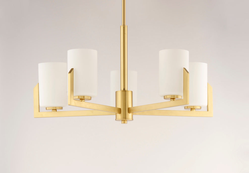 Maxim Dart 5-Light Chandelier Model: 21286SWSBR