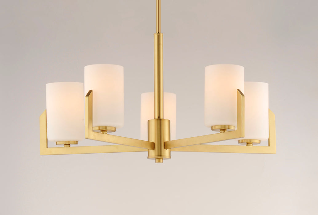 Maxim Dart 5-Light Chandelier Model: 21286SWSBR