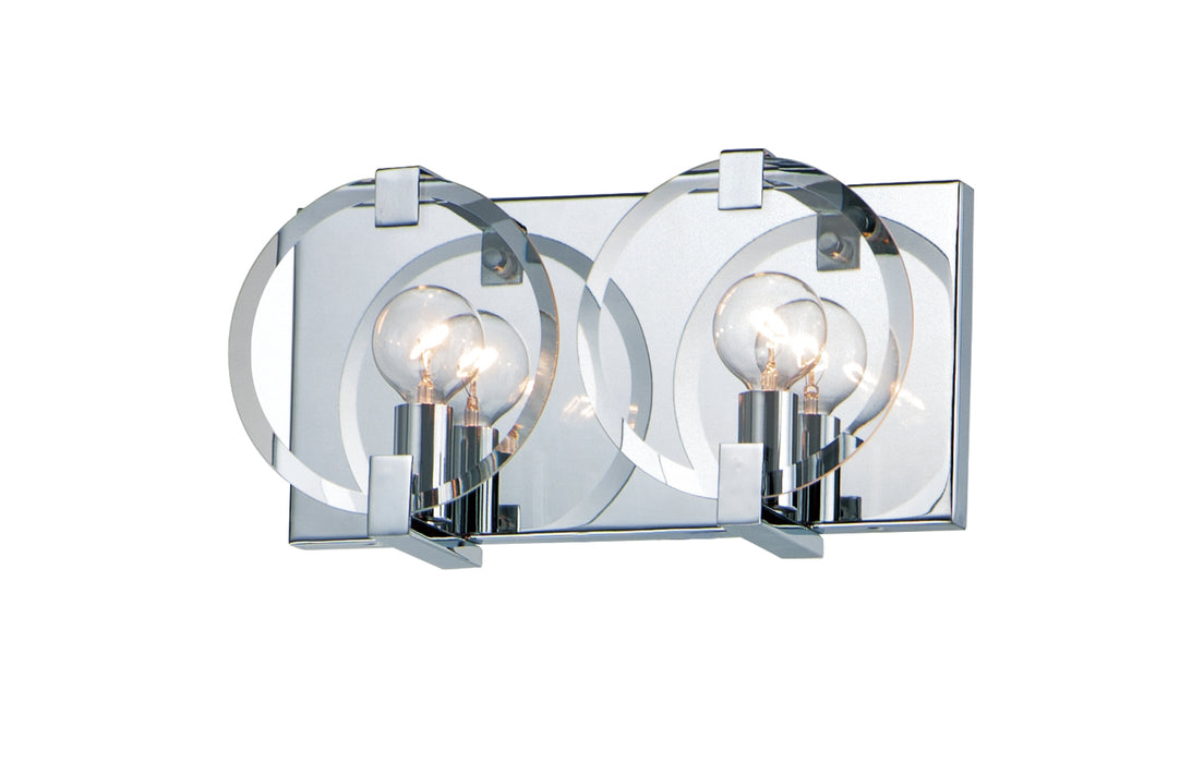 Maxim Looking Glass 2-Light Wall Sconce Model: 21292CLPC