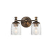 Maxim Swirl 2-Light Wall Sconce Model: 21352CRANB