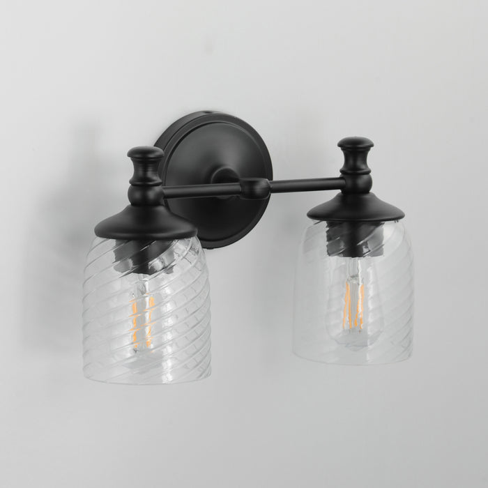 Maxim Swirl 2-Light Wall Sconce Model: 21352CRBK