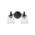 Maxim Swirl 2-Light Wall Sconce Model: 21352CRBK