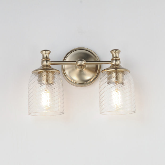 Maxim Swirl 2-Light Wall Sconce Model: 21352CRSCH