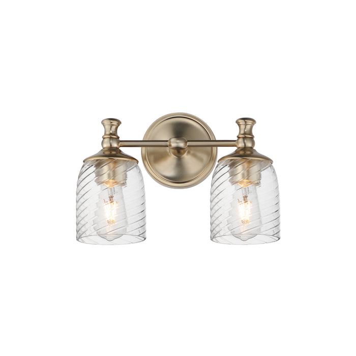 Maxim Swirl 2-Light Wall Sconce Model: 21352CRSCH