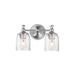 Maxim Swirl 2-Light Wall Sconce Model: 21352CRSN