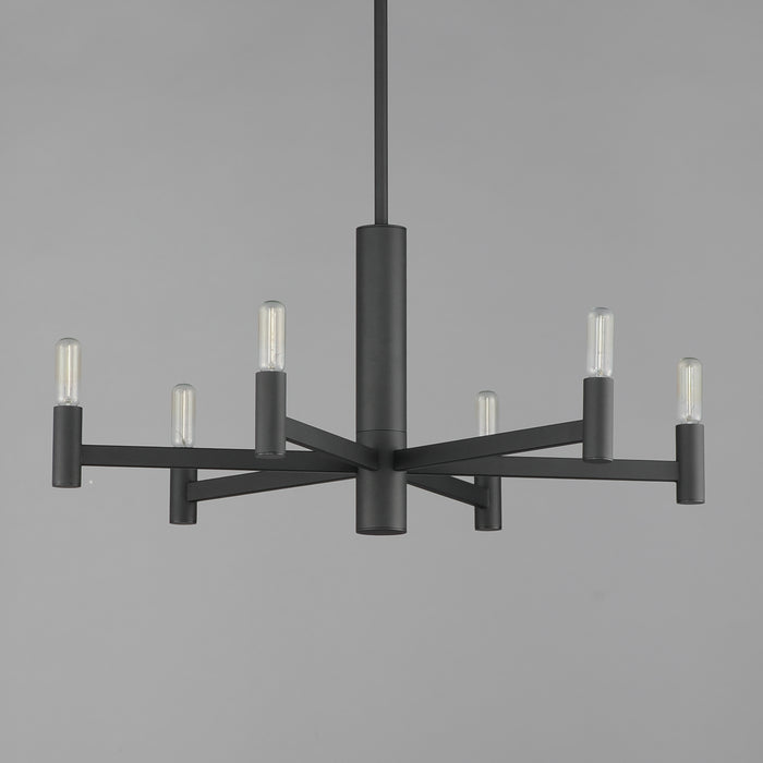 Maxim Emana 6-Light Chandelier Model: 21366BK