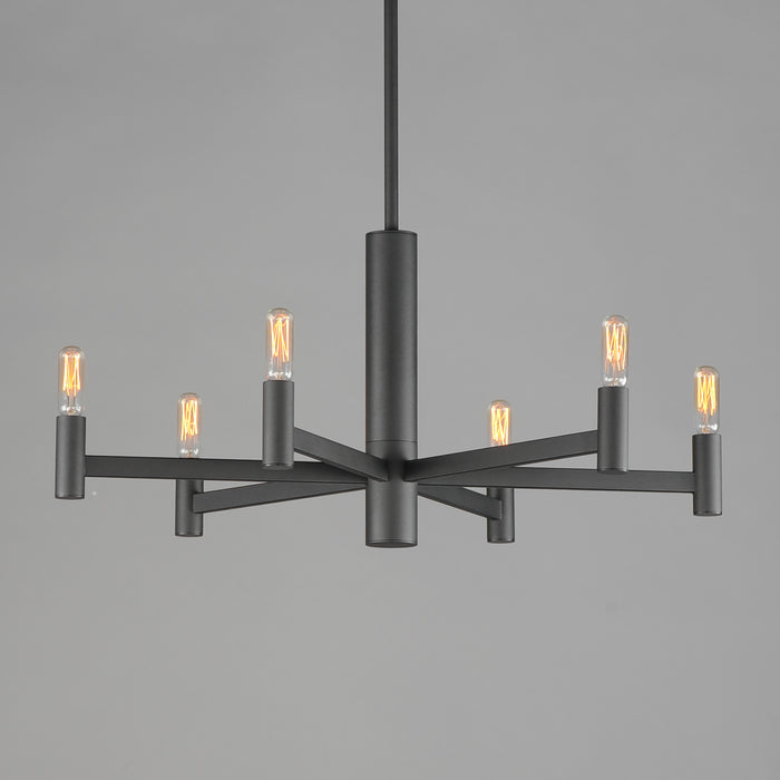 Maxim Emana 6-Light Chandelier Model: 21366BK