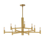 Maxim Emana 9-Light Chandelier Model: 21369NAB