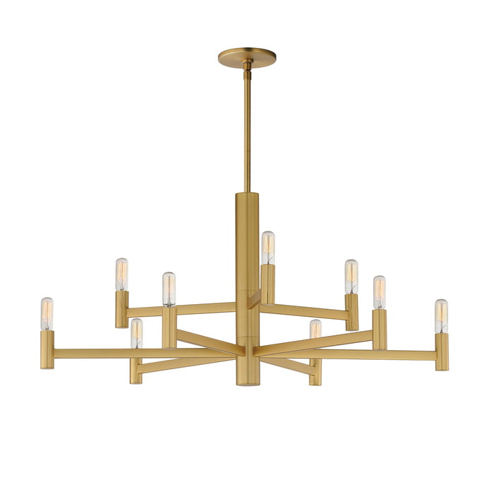 Maxim Emana 9-Light Chandelier Model: 21369NAB