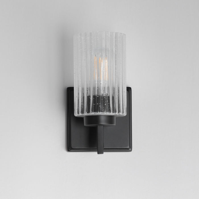 Maxim Rigata 1-Light Wall Sconce Model: 21371CRBK