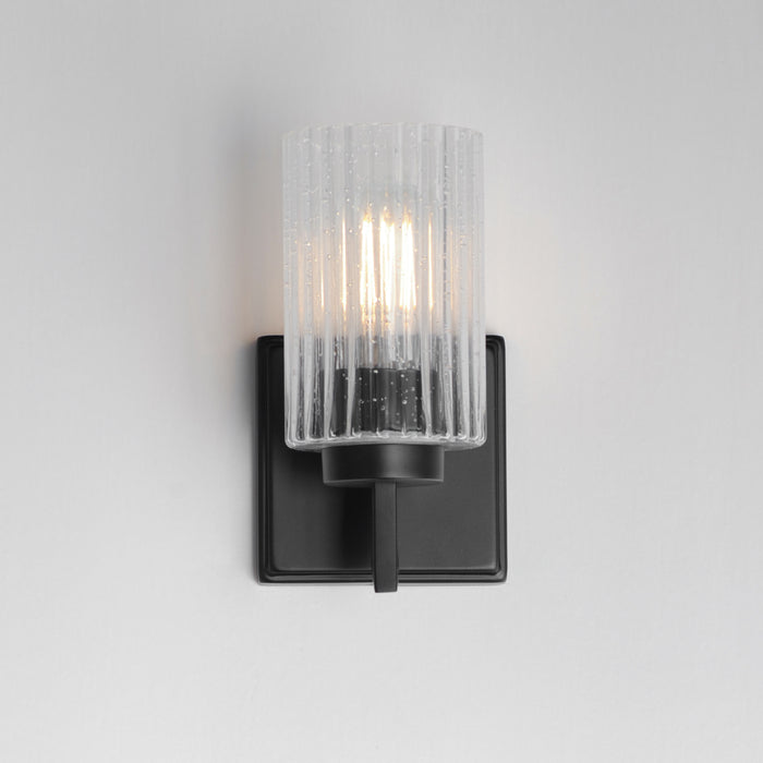 Maxim Rigata 1-Light Wall Sconce Model: 21371CRBK