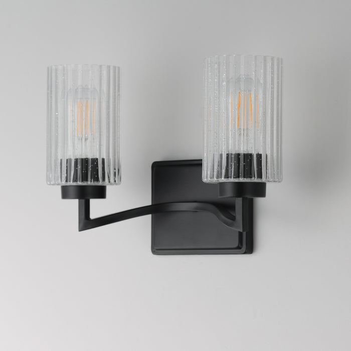 Maxim Rigata 2-Light Wall Sconce Model: 21372CRBK