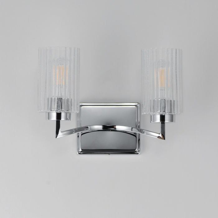 Maxim Rigata 2-Light Wall Sconce Model: 21372CRPN