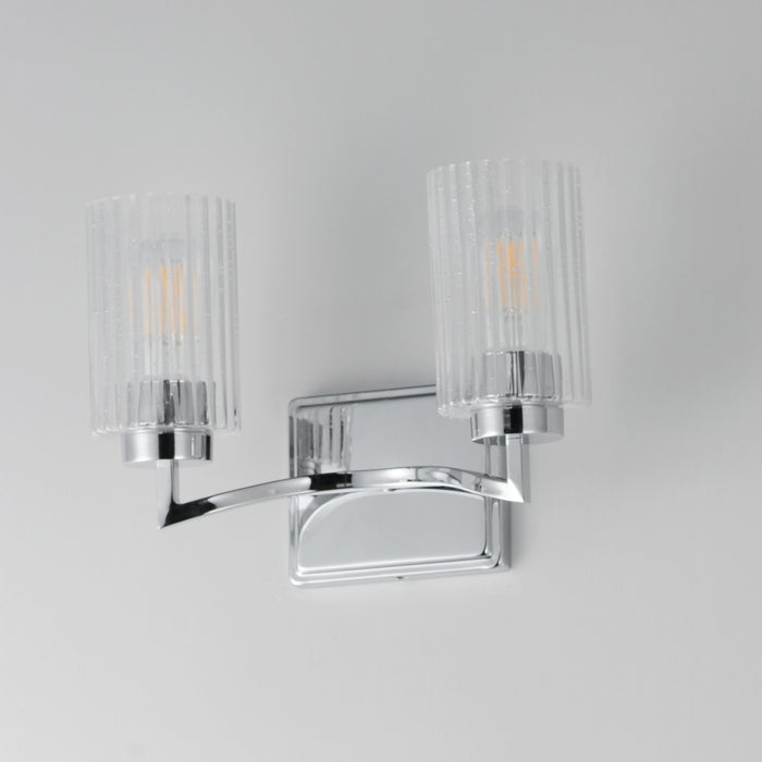 Maxim Rigata 2-Light Wall Sconce Model: 21372CRPN