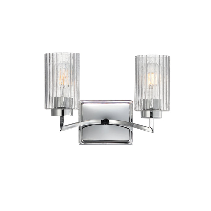 Maxim Rigata 2-Light Wall Sconce Model: 21372CRPN