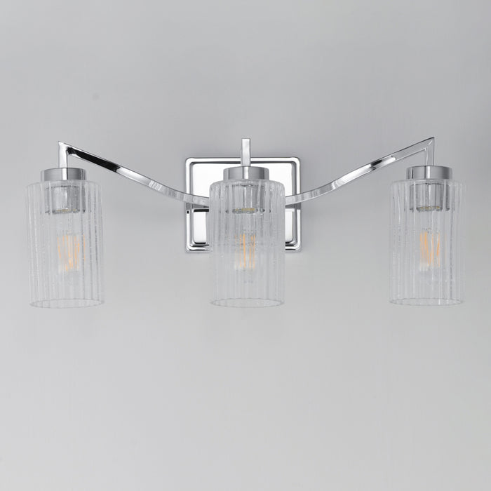 Maxim Rigata 3-Light Bath Vanity Model: 21373CRPN